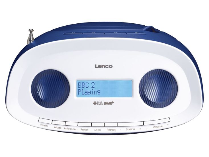 Lenco SCD-69BU Tragbares DAB+/FM Radio