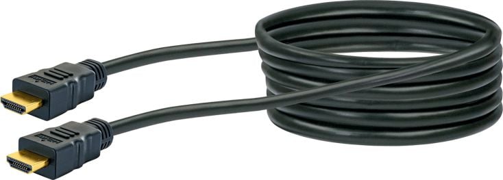 Schwaiger HDMHD30 3 Meter schwarzes HDMI-Kabel mit Ethernet
