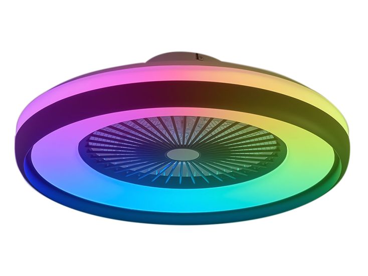 FlinQ LumiFan Smart-Deckenventilator - Black