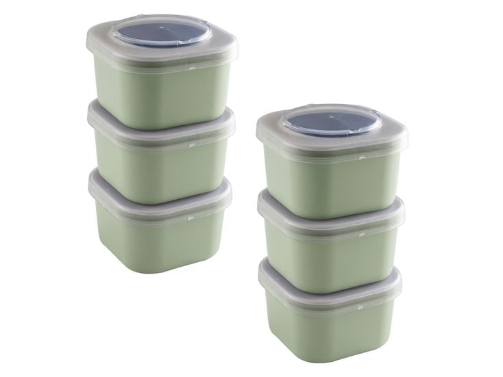 Sunware Sigma home Food to go Set von 6 Lunchboxen - Green