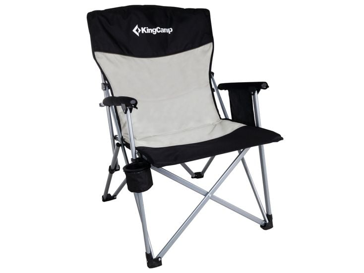 KingCamp Comfort Faltstuhl mit harter Armlehne