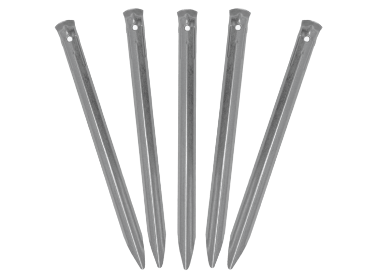 Norskskin 33 cm Stahl Hering - Set von 5