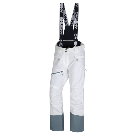 Husky Gilep L weiße Damen Skihose