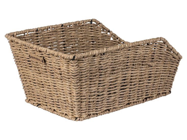 Basil Cento Rattan Look Fahrradkorb