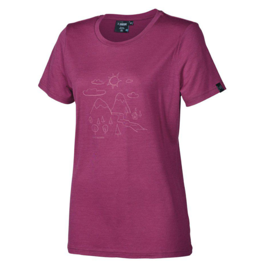Ivanhoe Cilla Outdoor Damen T-Shirt – Rosa