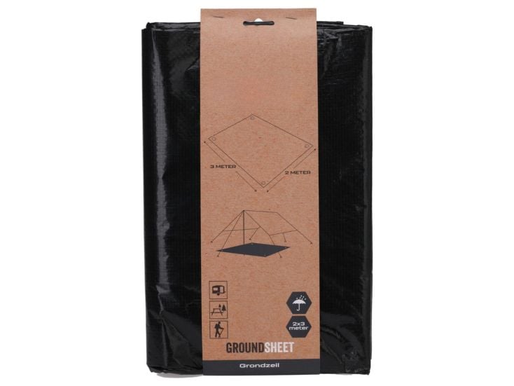 HIXA 300 x 200 cm Bodenplane - Black