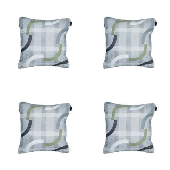 Madison Tess Salbeigrünes Dekokissen - 4er-Set