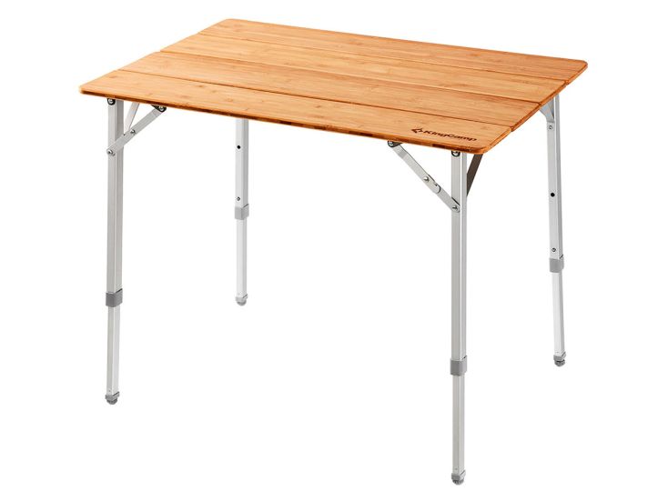 KingCamp 65 x 50 cm Bamboo Tisch