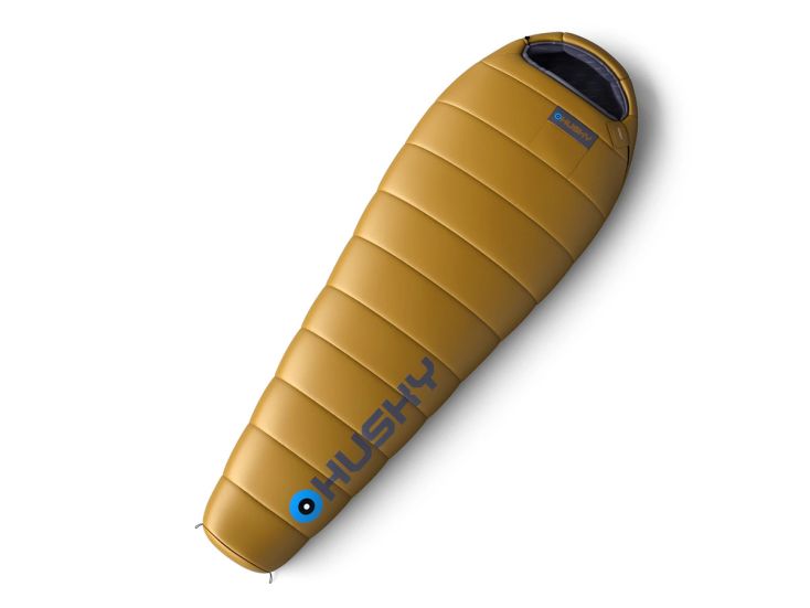 Husky Long Mustard Mumienschlafsack - Yellow