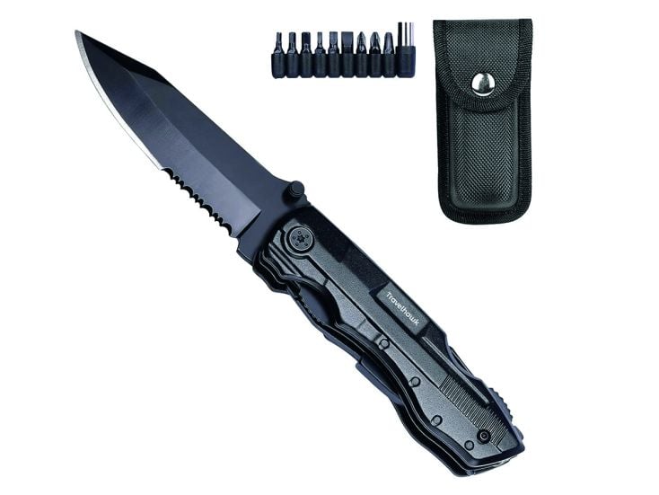 Travelhawk Multitool-Taschenmesser