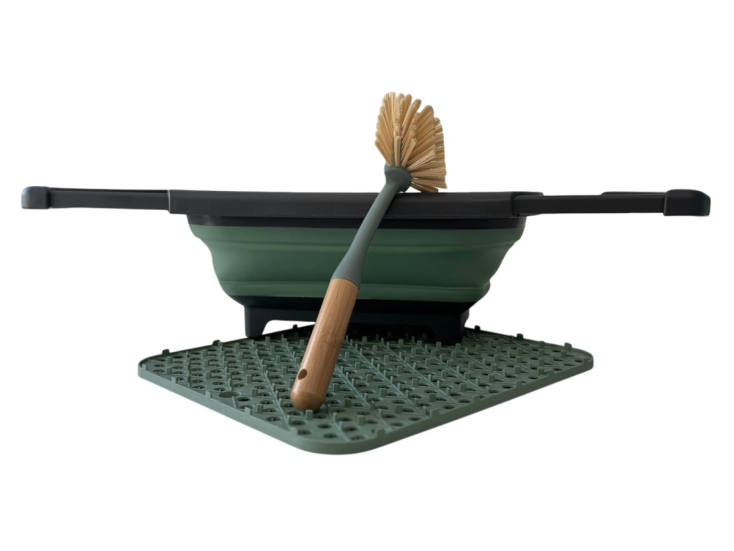 Hem faltbares spülset mit abtropfmatte - Green