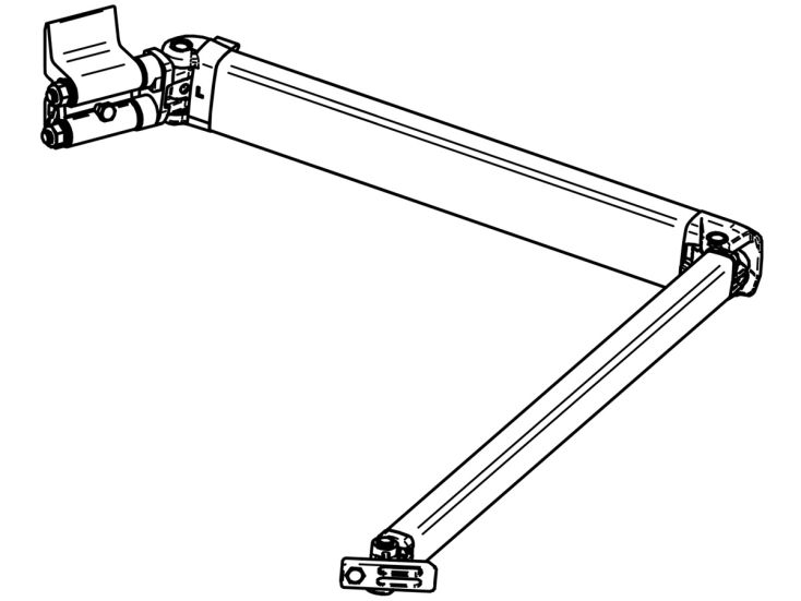 Thule Omnistor Gelenkarm links 4900 260