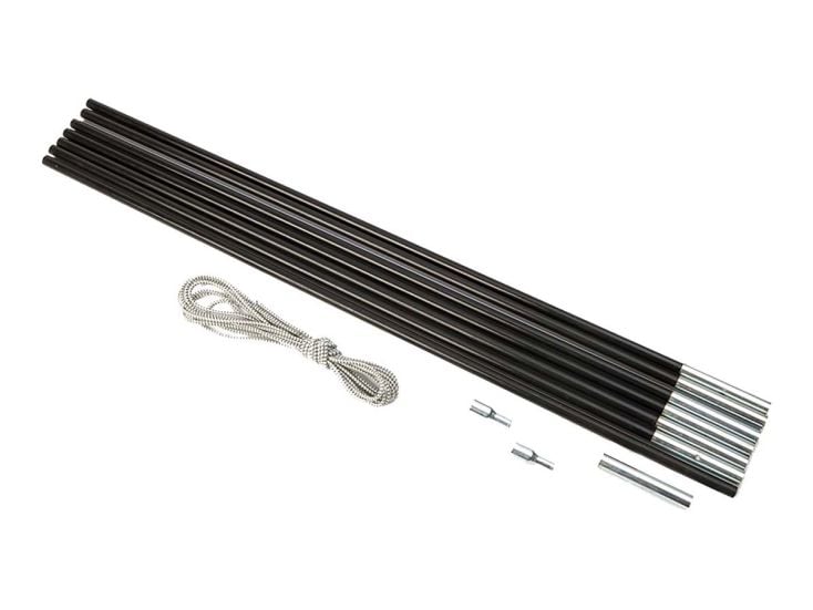 Bo-Camp 7,9 mm Fiberglas-Bogenstangen-Ersatzset - Black