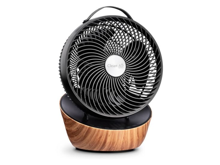 Clean Air Optima CA403 Smart Zirkulator Ventilator - Wood Design