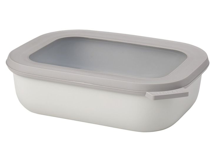 Mepal Cirqula 1000ml rechteckige Multischüssel - White