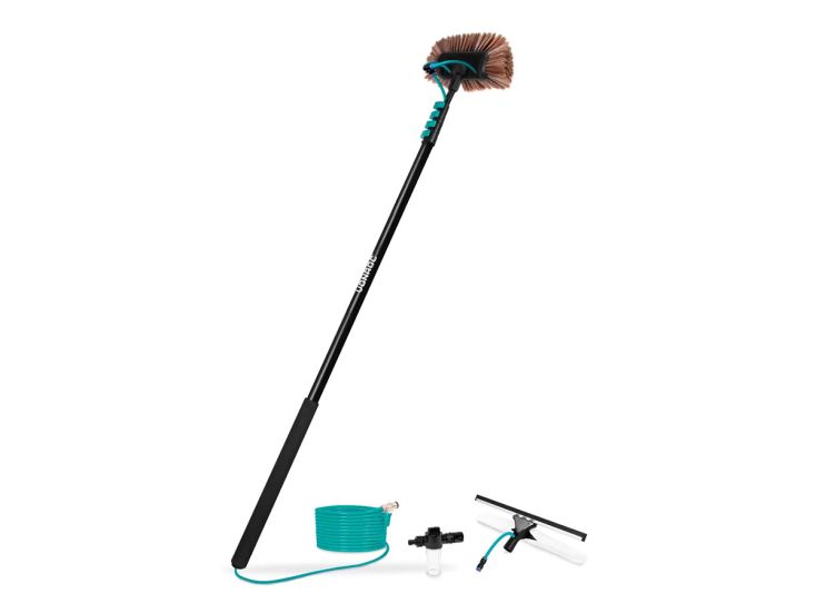 VONROC Teleskop-Waschbürstenset - 6,5 Meter