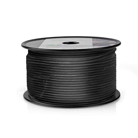 Nedis CSBR0210BK1000 100 Meter Antennenkabel - Black