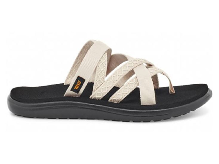 Teva Voya Zillesa Mahani White Swan Damen Sandalen