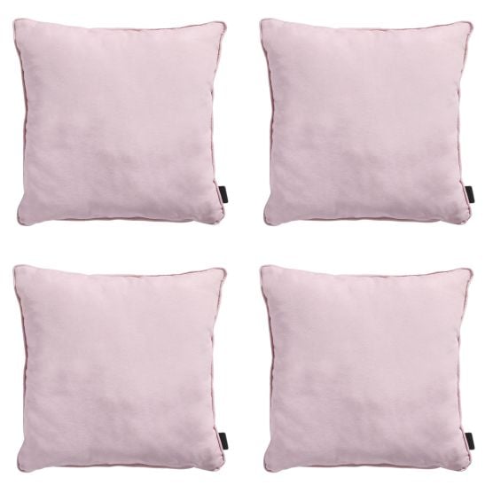 Madison Panama Zartrosa Dekokissen - 4er-Set