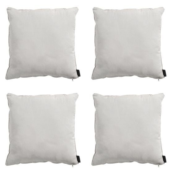 Dekokissen Madison Panama aus Leinen – 4er-Set