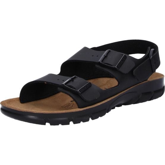 Birkenstock Kano n schwarz schmale Weite Sandalen