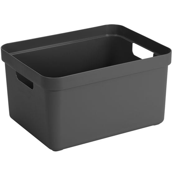 Sunware Sigma home 32 Liter Aufbewahrungsbox - Anthracite