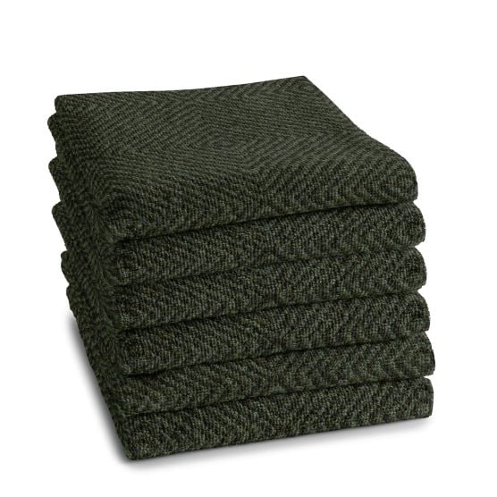 DDDDD Cisis 50 x 55 cm 6er-Set Küchenhandtücher - Green