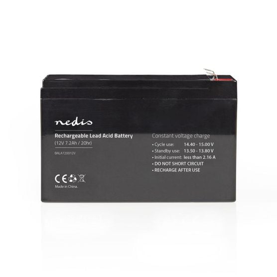 Nedis BALA720012V Wiederaufladbare Blei-Säure-Batterie