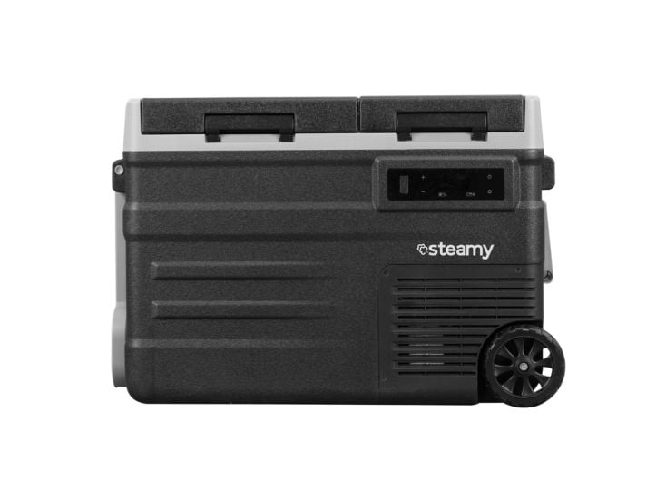 Steamy-E Dual Zone 45 Elektrische Kühlbox mit Rollen