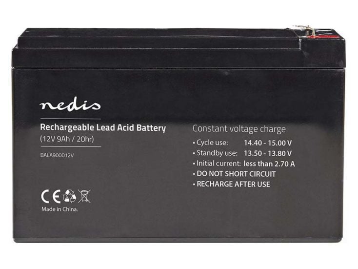 Nedis BALA900012V Wiederaufladbare Blei-Säure-Batterie - 9000 mAh