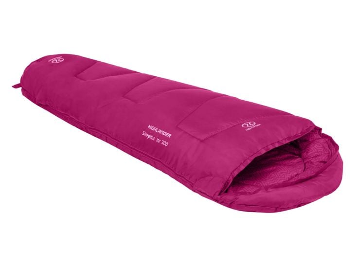 Highlander Sleepline 300 Kinder Mumienschlafsack - Pink