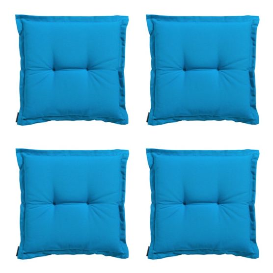 Madison Panama aqua Sitzkissen - 4er Set