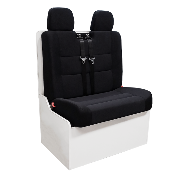 K'Foam OKB comfort seat mit isofix - Premium Schwarz