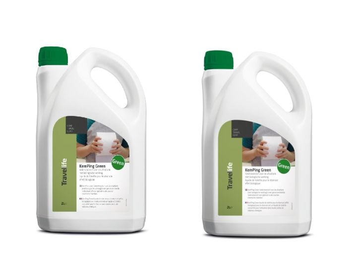 Travellife KemPing Green 2 Liter Toilettenflüssigkeit - 2er-Set