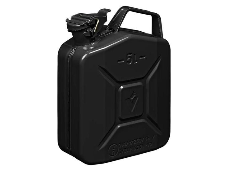 ProPlus 5-Liter Metall Benzinkanister - Black