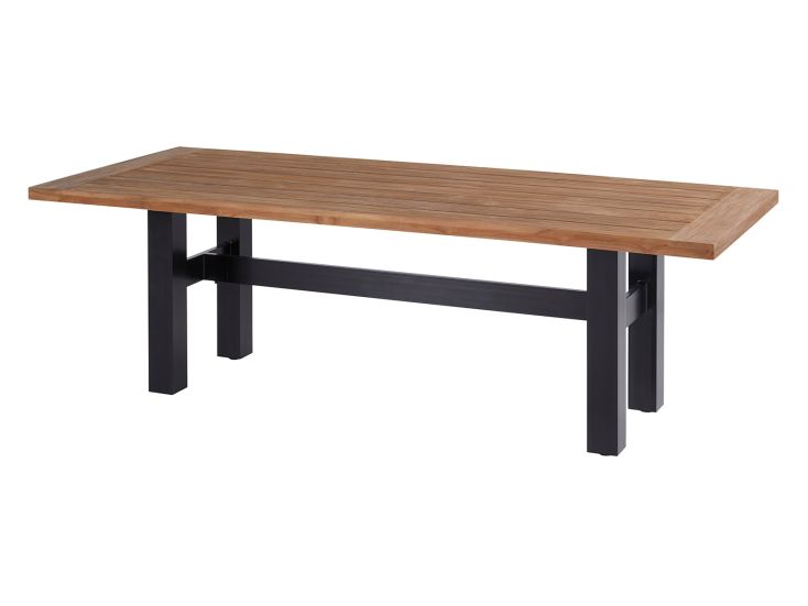 Hartman Yasmani black 240 x 100 Gartentisch