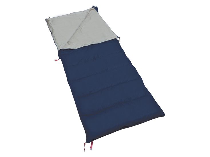 Polydaun Stern 85x210 cm Schlafsack - navy/mist