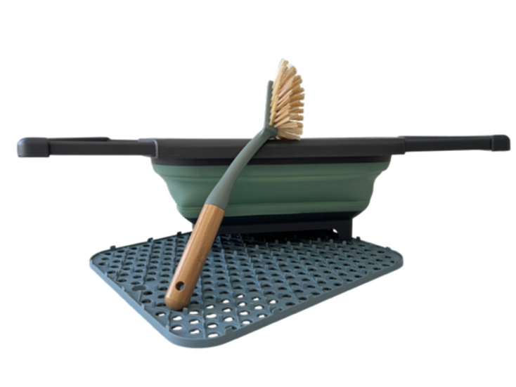 Hem faltbares spülset mit abtropfmatte - Blue