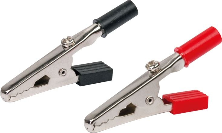 Schwaiger 2er Set Krokodilklemmen