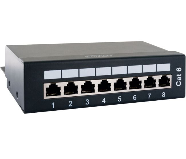 Schwaiger RJ45 8-Port patchpanel