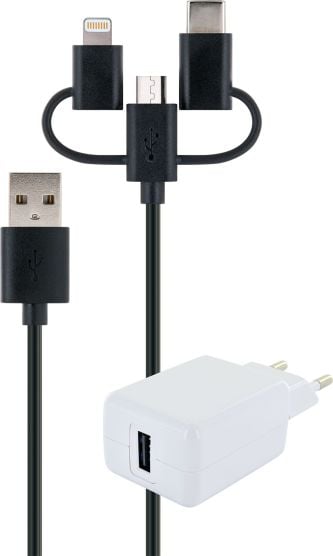 Schwaiger 230 volt 3-in-1 smart Ladeset