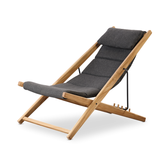 Chill Dept Beaver Creek Charcoal Outdoor Loungestuhl