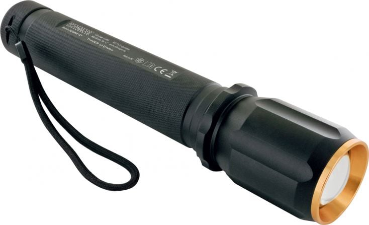 Schwaiger TLED600S LED Taschenlampe mit Zoom Funktion