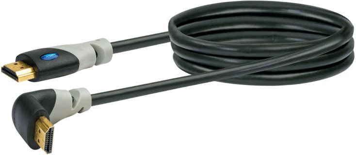 Schwaiger HDMW15 1,5 Meter gewinkelte High Speed HDMI-Kabel