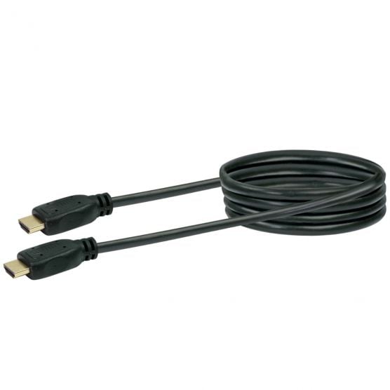 Schwaiger HDM0300 3 Meter Schwarzes High Speed HDMI-Kabel mit Ethernet