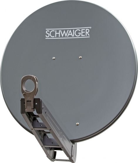 Schwaiger SPI075PA hellgrau 75cm Alu-Spiegel