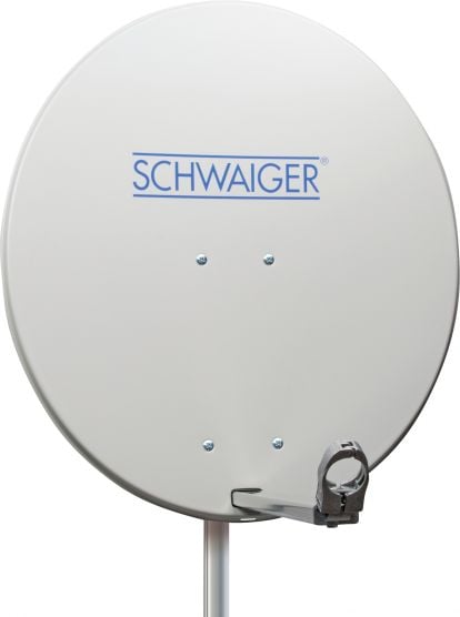 Schwaiger SPI800 hellgrauer 80 cm Alu-Spiegel