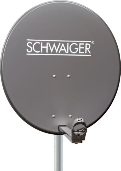 Schwaiger SPI621 anthrazit 65 cm Alu-Spiegel