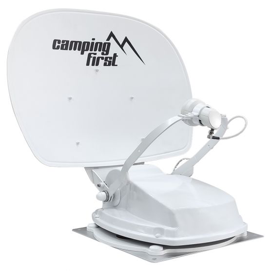 Camping first Satmex 55 plus weißer vollautomatische Sat Antenne