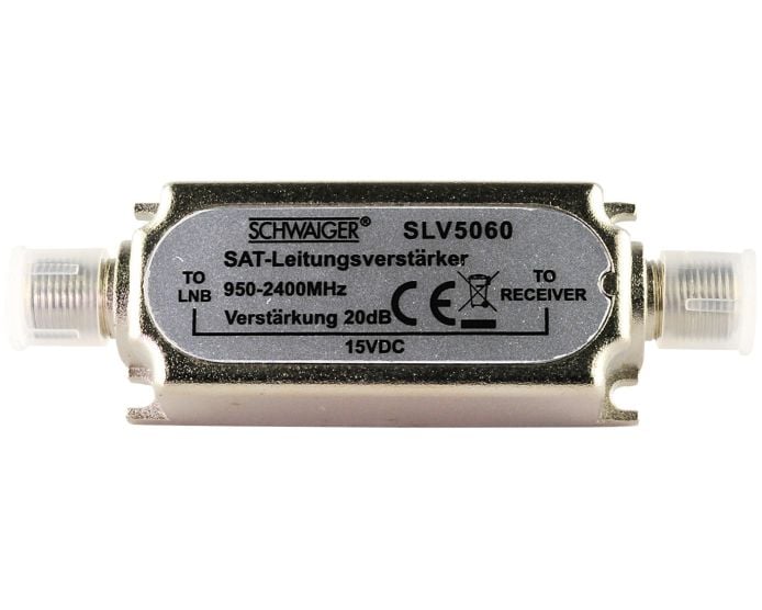 Schwaiger 20dB SAT-Leitungsverstärker